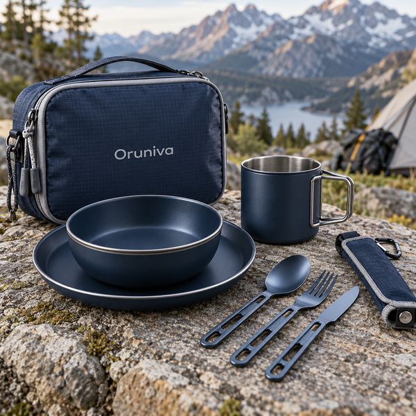 Oruniva™ Heritage Roll-Up Cutlery Organizer