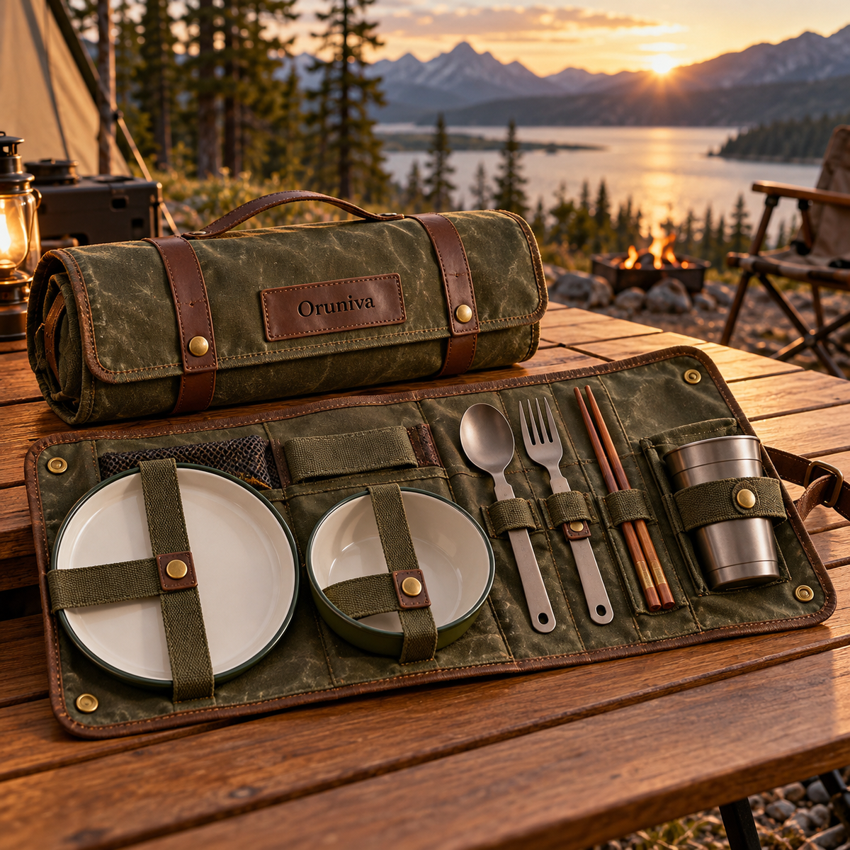 Oruniva™ Desert Sunset Meal Companion Set