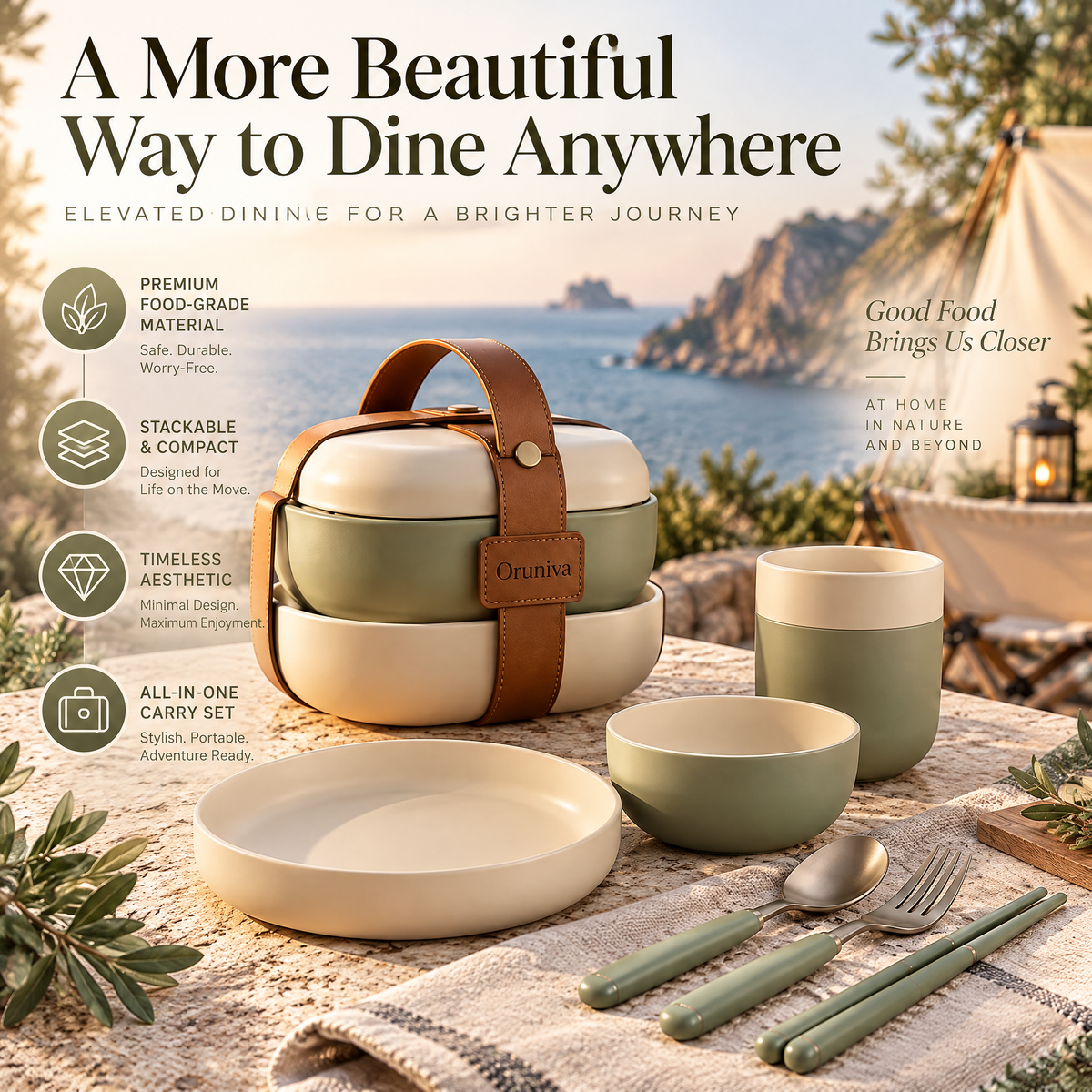 Oruniva™ ForestTrail Explorer Cookware Kit