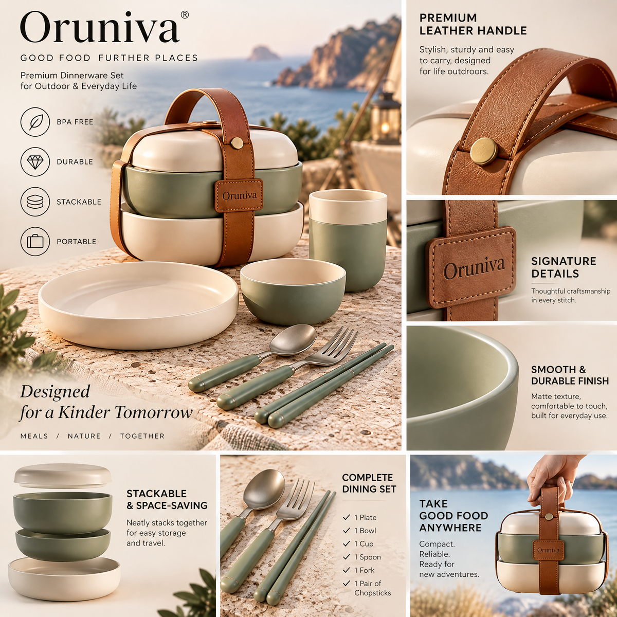 Oruniva™ ForestTrail Explorer Cookware Kit