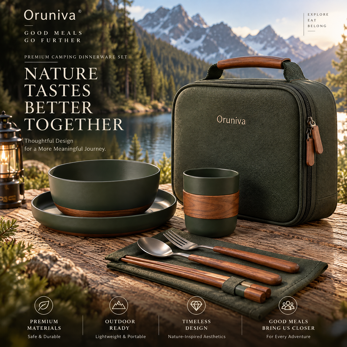 Oruniva™ Nature Explorer Dining Essentials