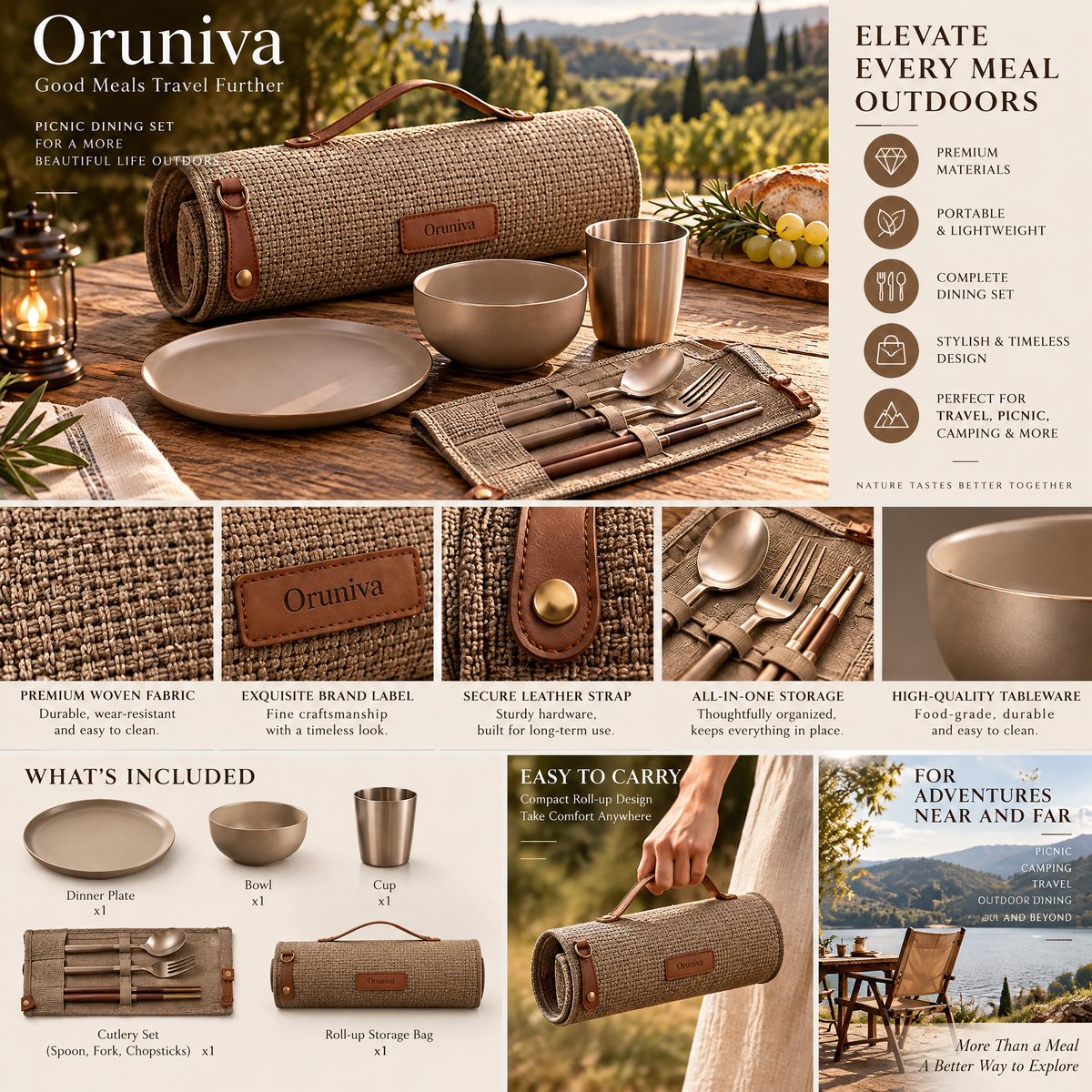 Oruniva™ Evening Camp Dining Collection