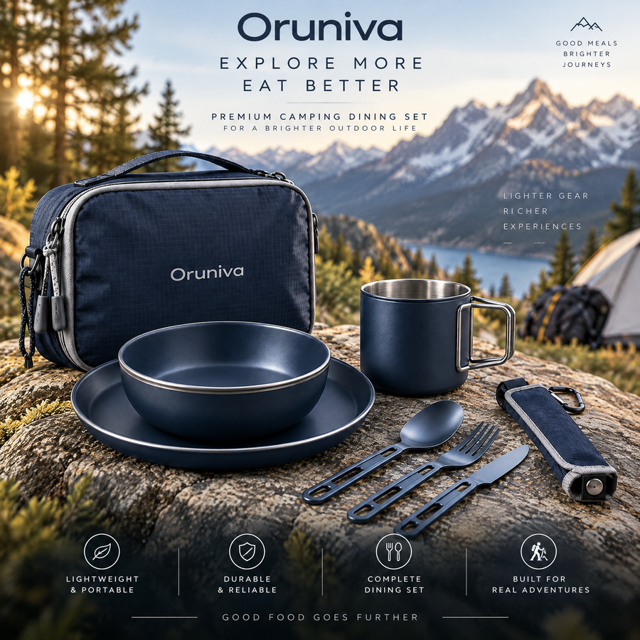 Oruniva™ Heritage Roll-Up Cutlery Organizer